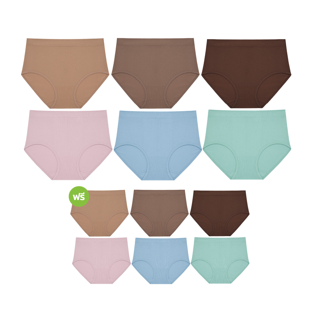 Sabina ซีมเลส แพนตี้ พาเลท (6แถม6) ซาบีน่า Image